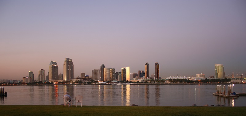 Blick auf San Diego