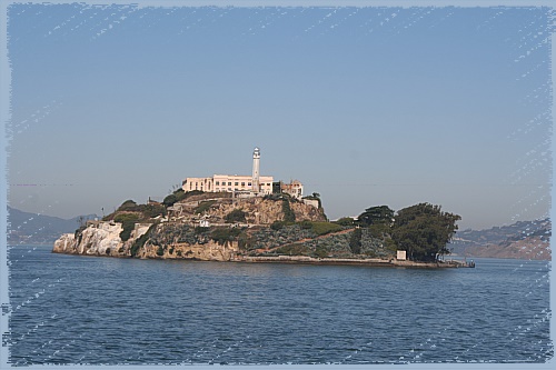 Alcatraz, sieht aus wie ein riesiges Schiff