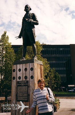 Cpt. Cook Denkmal in Anchorage