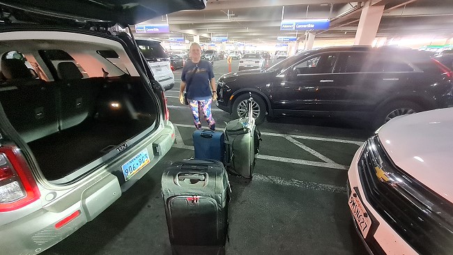 Auitoabgabe am Car Rental Center Las Vegas