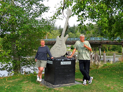Kurt Cobain Memorial in Aberdeen/WA Kurt Cobain Memorial in Aberdeen/WA