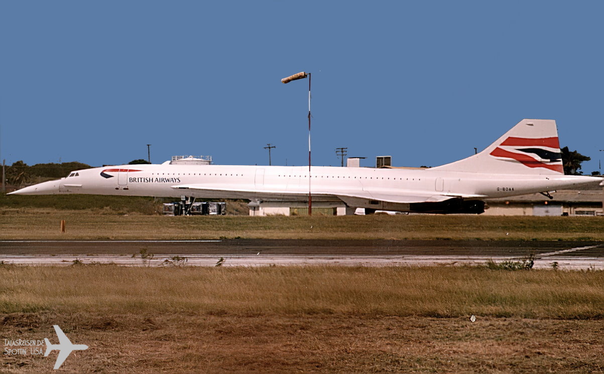 British Airways - Concorde - G-BOAA British Airways - Concorde - G-BOAA