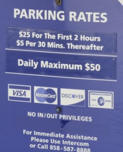 San Diego Hotel Del Coronado Parking Rates
