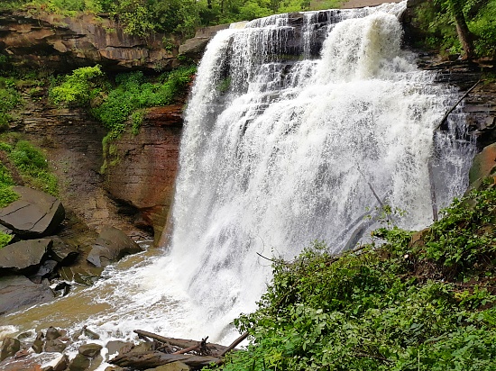 Cuyahoga Valley National Park - Brandywine Falls Cuyahoga Valley National Park - Brandywine Falls