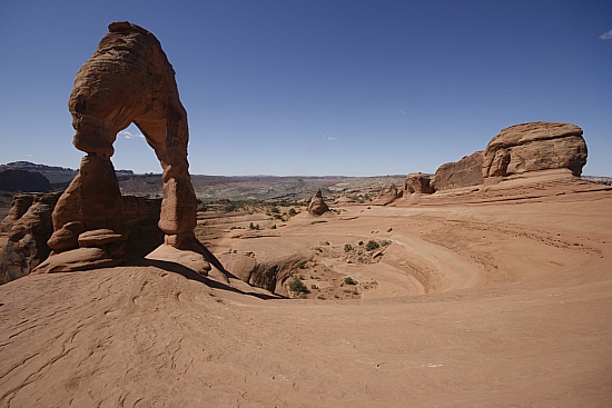 das riesige Amphitheater