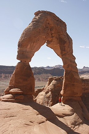 Das Denkmal eines Cowboys ohne Oberleib