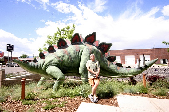 Utah Field House of Natural History State Park Museum - Stegosaurus Utah Field House of Natural History State Park Museum - Stegosaurus