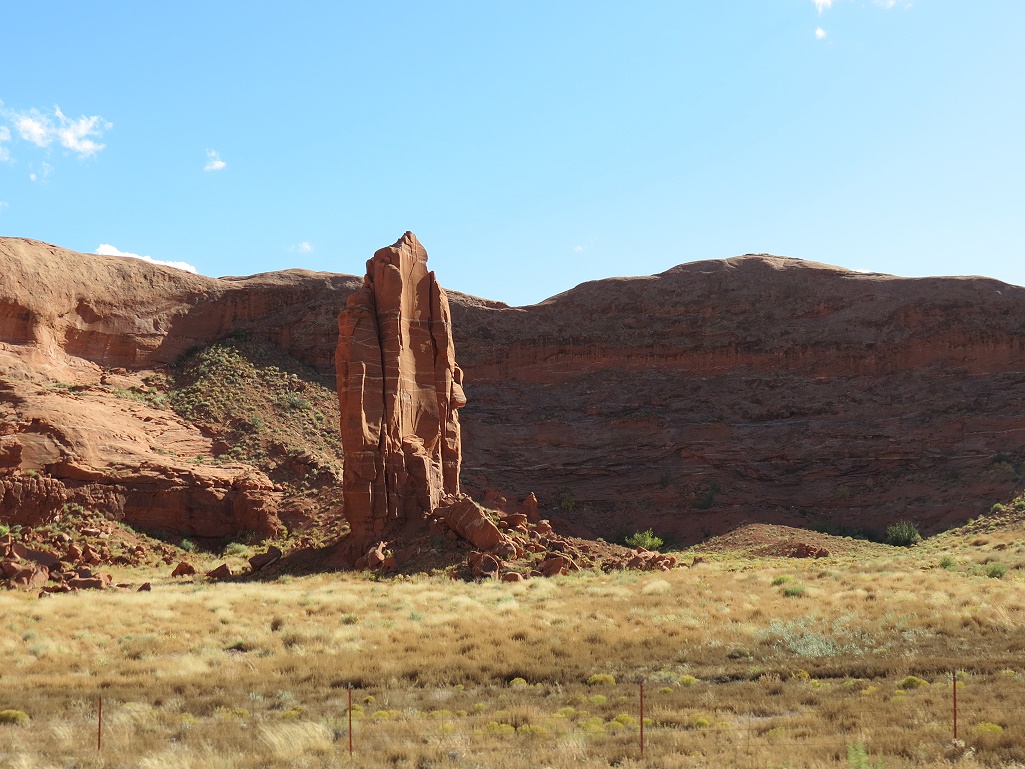 Chimney Rock in der Nhe von Many Farms