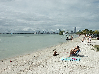 Strand auf Key Biscayne