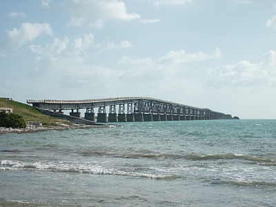 Eine ehemalige Eisenbahnbrcke