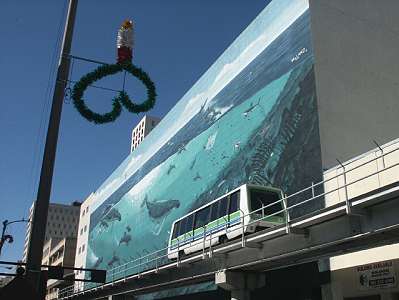 Wyland Wall in Downtown Miami Wyland Wall in Downtown Miami