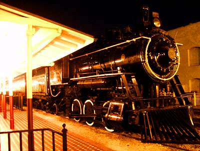 Alte Dampfmaschine in der Church Street Station