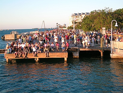 Sonnenuntergang am Mallory Square Sonnenuntergang am Mallory Square