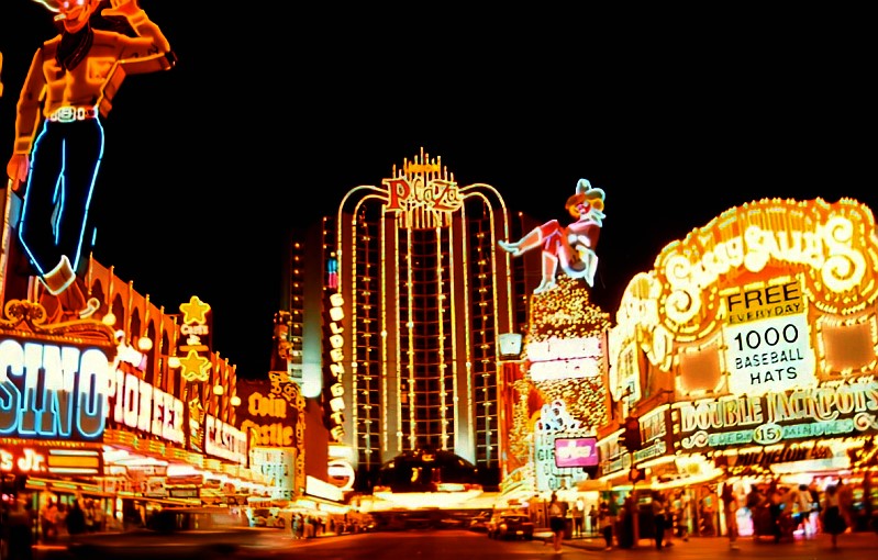 Fremont Street Las Vegas 1992