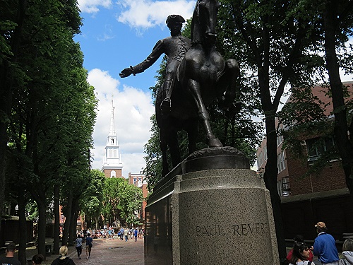 Paul Revere Statue