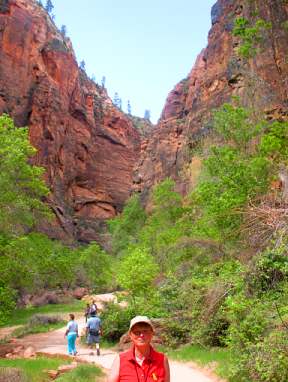 Uli im Zion Park