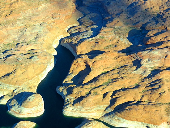 Lake Powell von oben Lake Powell von oben