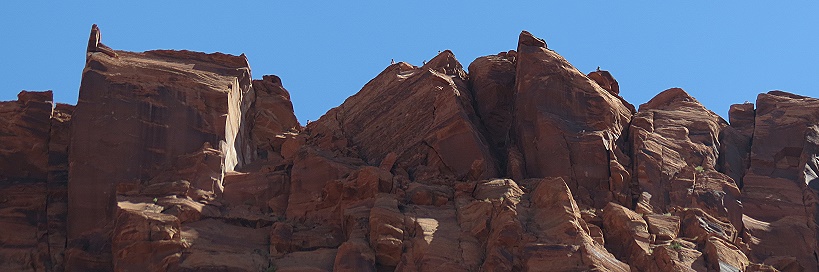 Horseshoe Bend von unten