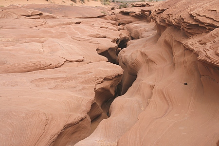 Eingang des Lower Antelope Canyons