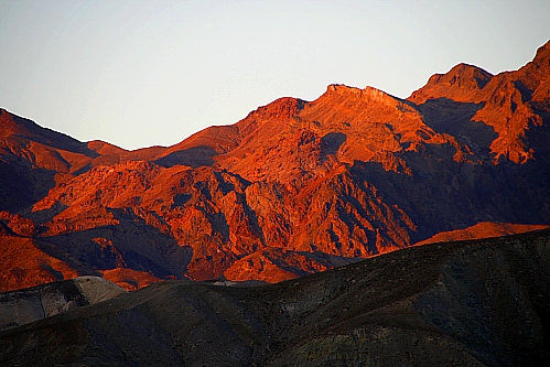 Sonnenuntergang irgendwo im Death Valley