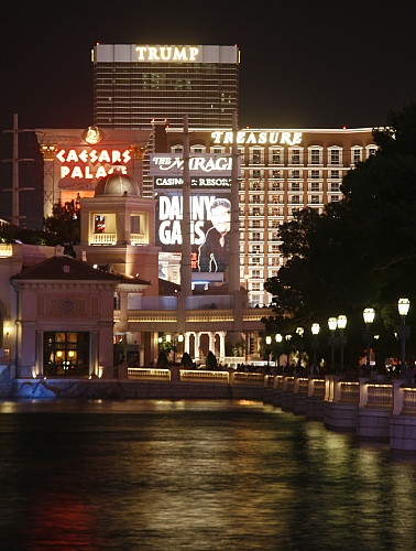 Caesars - Mirage - Treasure Island - Trump - alles auf einen Blick