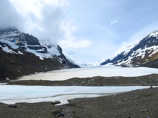 Athabasca Gletscher Athabasca Gletscher