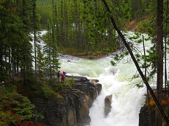 Sunwapta Falls Sunwapta Falls