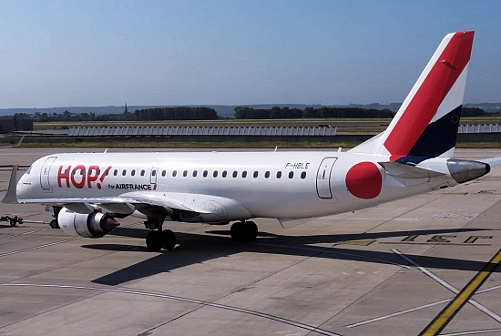 HOP! Embraer ERJ-190 - F-HBLH