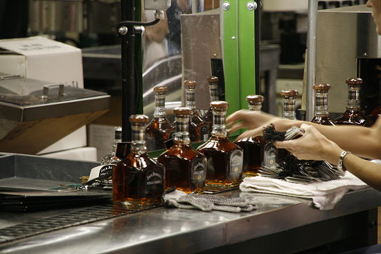Abfüllanlage für JD's Single Barrel Abfüllanlage für JD's Single Barrel