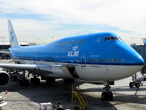 KLM 747-400 Cty of Lima KLM 747-400 Cty of Lima