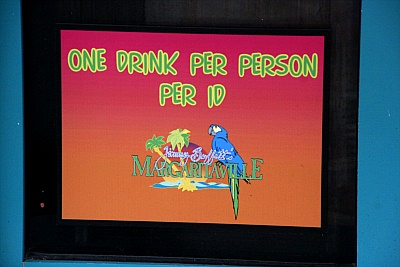 One Drink per person per ID