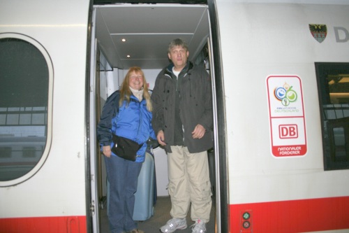 Abschied am Dortmunder Hauptbahnhof