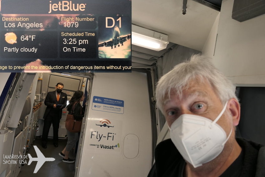 11.5.2022 jetBlue - Airbus A320-232 - N638JB "A Little Blue Will Do" Las Vegas - Los Angeles - B61079 - 9A - 0:47 Std.