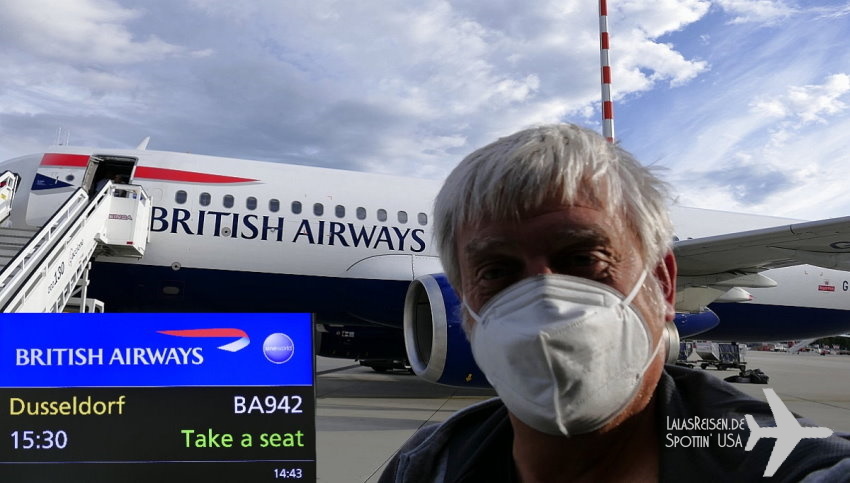 24.05.2022 - British Airways - Airbus A320-232 - G-EUYW London/LHR - Dsseldorf - BA942 - 8A - 0:55 Std.