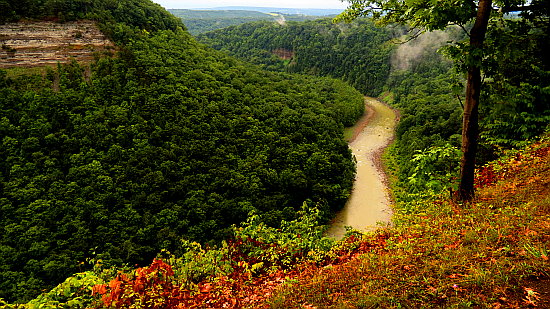 Letchworth State Park - Archery Field Overlook Letchworth State Park - Archery Field Overlook