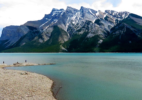 Lake Minnewanka - Ein netter See, aber es gibt schönere. Lake Minnewanka - Ein netter See, aber es gibt schönere.