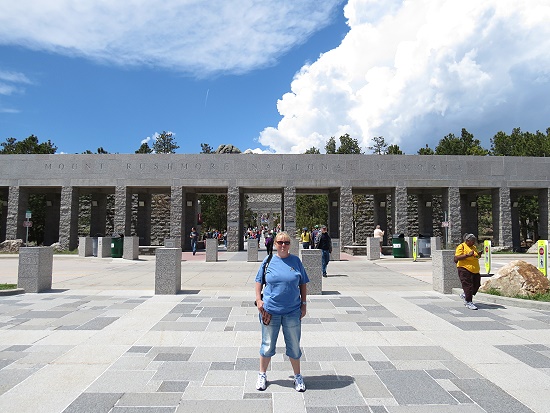 Eingang zum Mount Rushmore