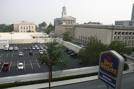 Blick auf das Nashville Capitol Blick auf das Nashville Capitol