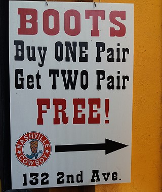 Boots - buy one pair get two pair FREE