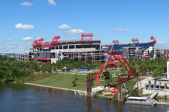 Nashville Nisssan Stadium - Home of the TitanS