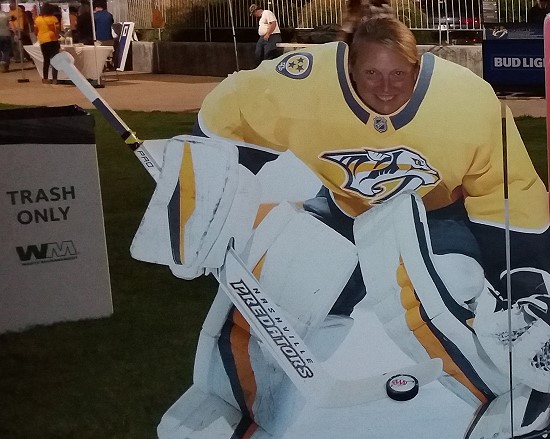 Uli beim PredsFest