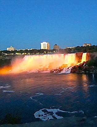 Niagara Falls Night Falls Illumination Niagara Falls Night Falls Illumination