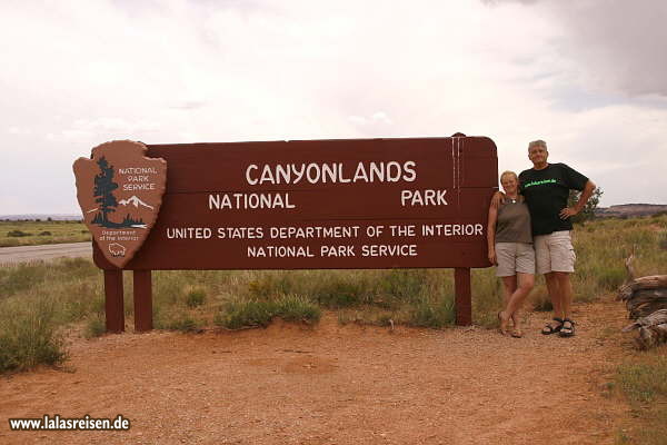 Canyonlands National Park Sign