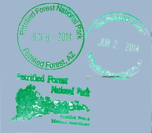 Petrified Forest National Park Stempel