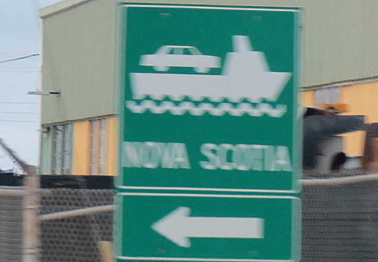 Fähre nach Nova Scotia links abbiegen Fähre nach Nova Scotia links abbiegen