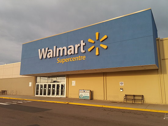 Walmart - geschlossen. Die spinnen, die Canadier