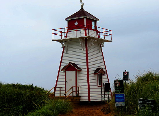 Prince Edward Island - National Park of Canada - Covehead Harbour Lighthouse. Prince Edward Island - National Park of Canada - Covehead Harbour Lighthouse.