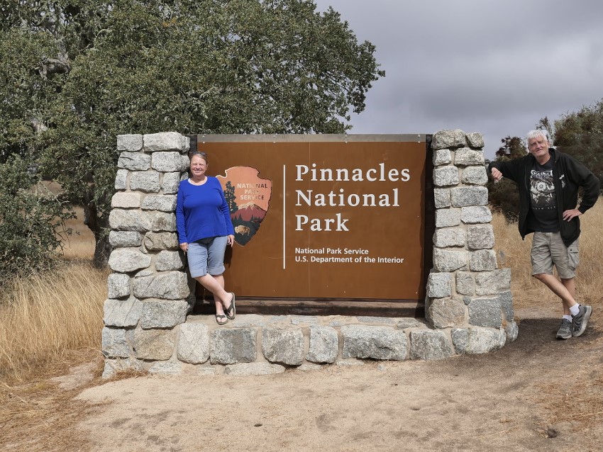 Pinnacles National Park Sign