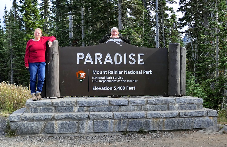 Mount Rainier National Park Paradise