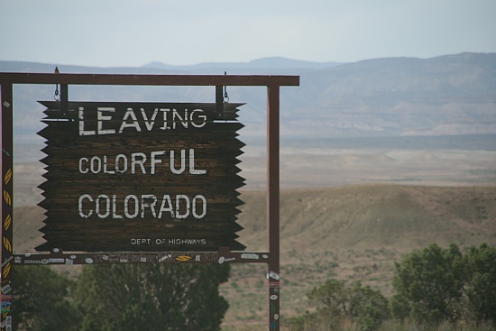 Leaving Colourful Colorado